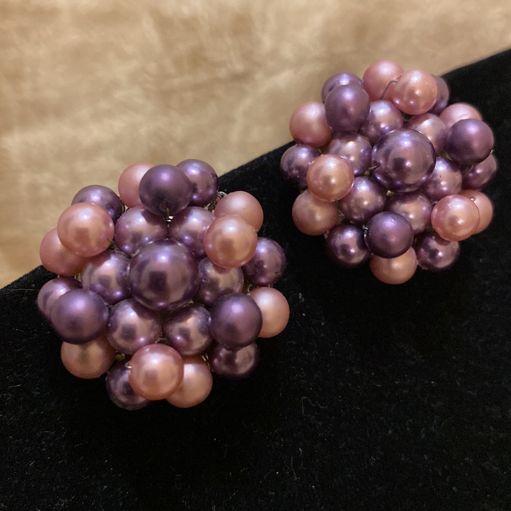 Vintage Beaded Earrings